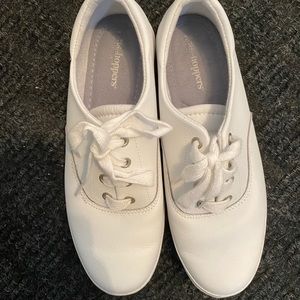 Grasshoppers White leather Sneakers|slightly used